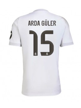 Real Madrid Arda Guler #15 Replika Hemmakläder 2025-26 Kortärmad